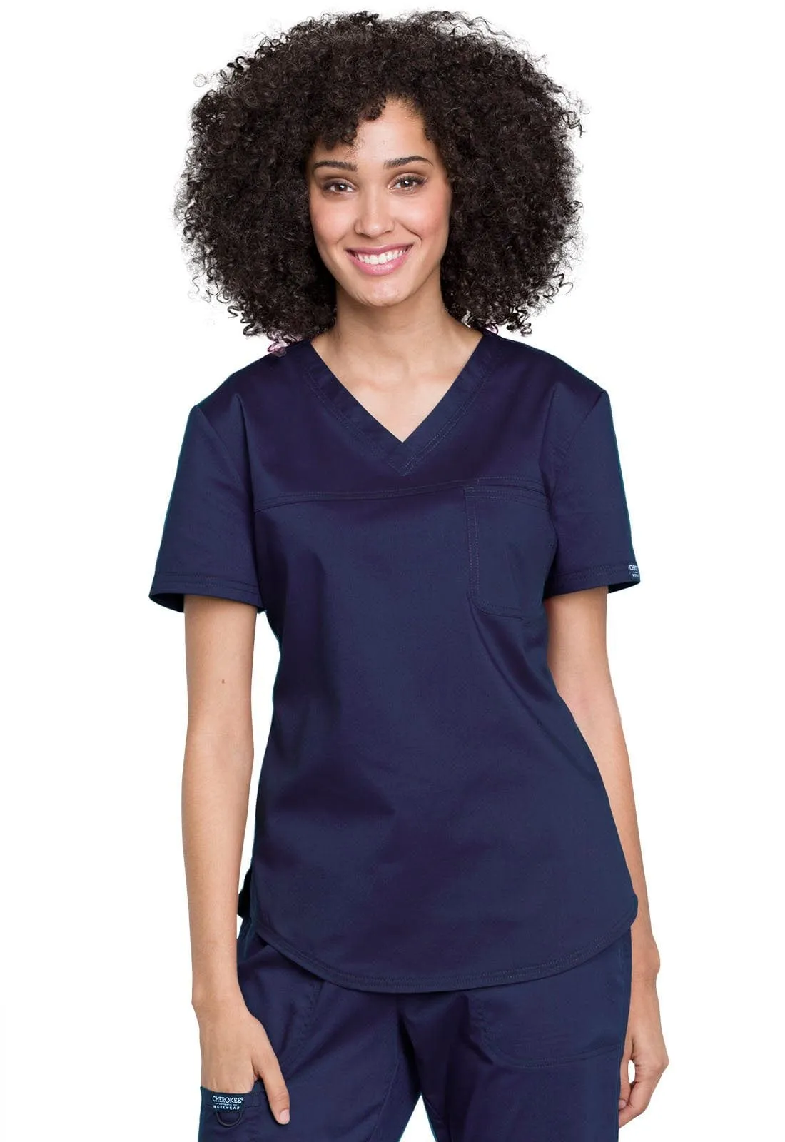 WW Revolution Tuckable V-Neck O.R. Scrub Top WW657