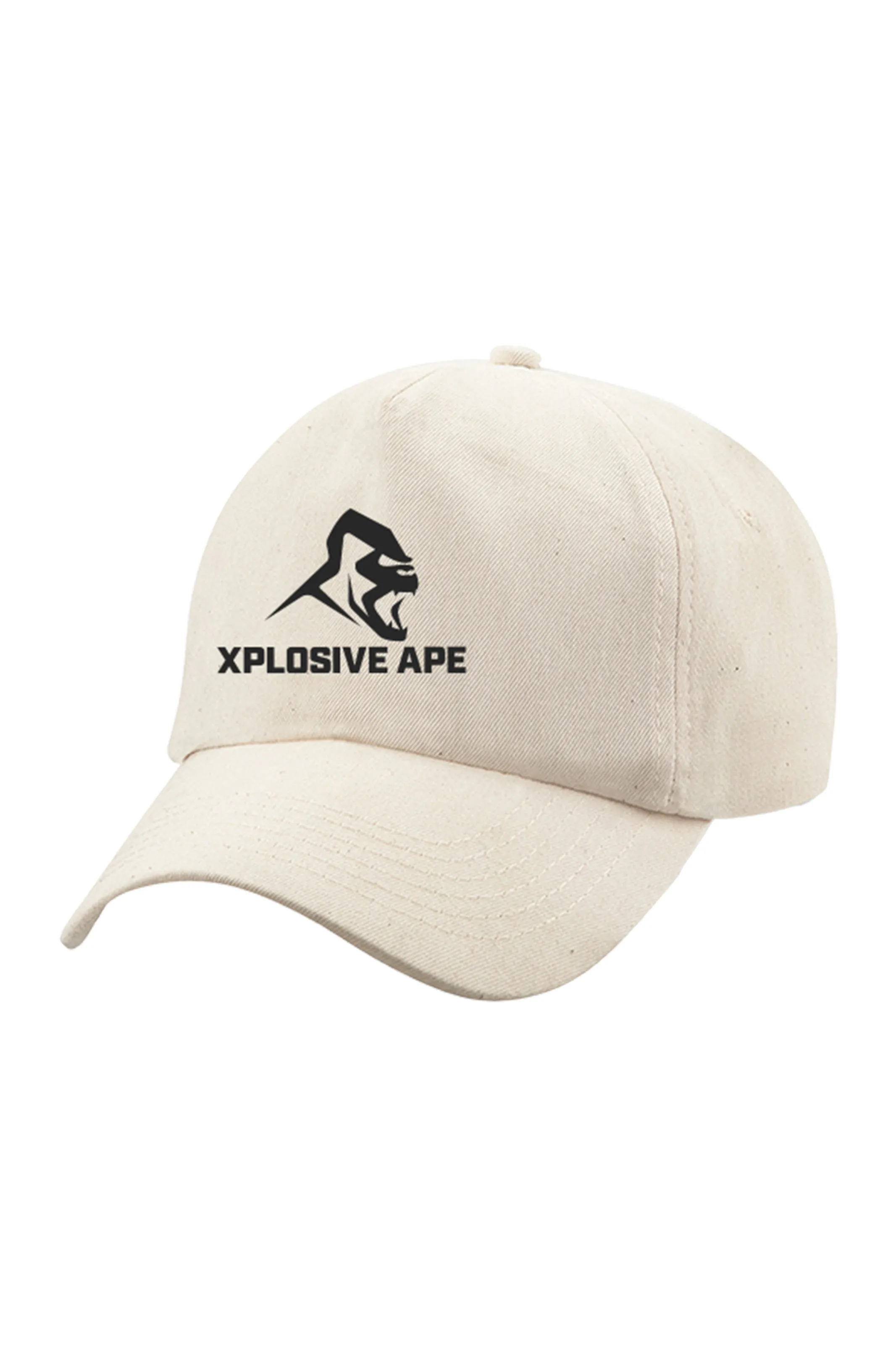 XAPE Classic Five Panel Cap - Natural