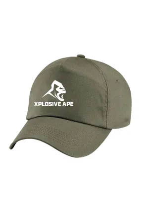 XAPE Classic Five Panel Cap - Olive