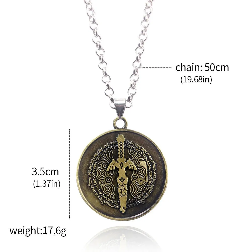 Zelda Shield Necklace Keychain Breath of The Wild