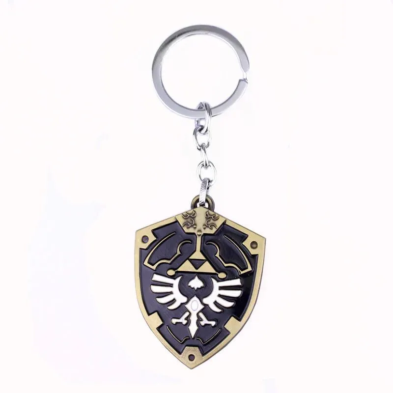 Zelda Shield Necklace Keychain Breath of The Wild