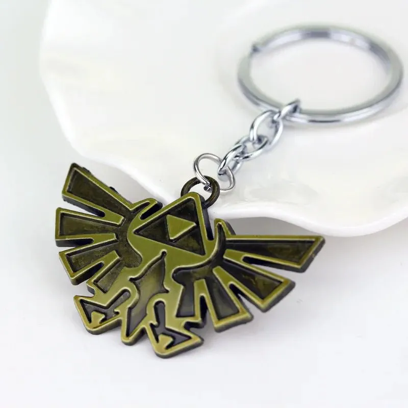 Zelda Shield Necklace Keychain Breath of The Wild