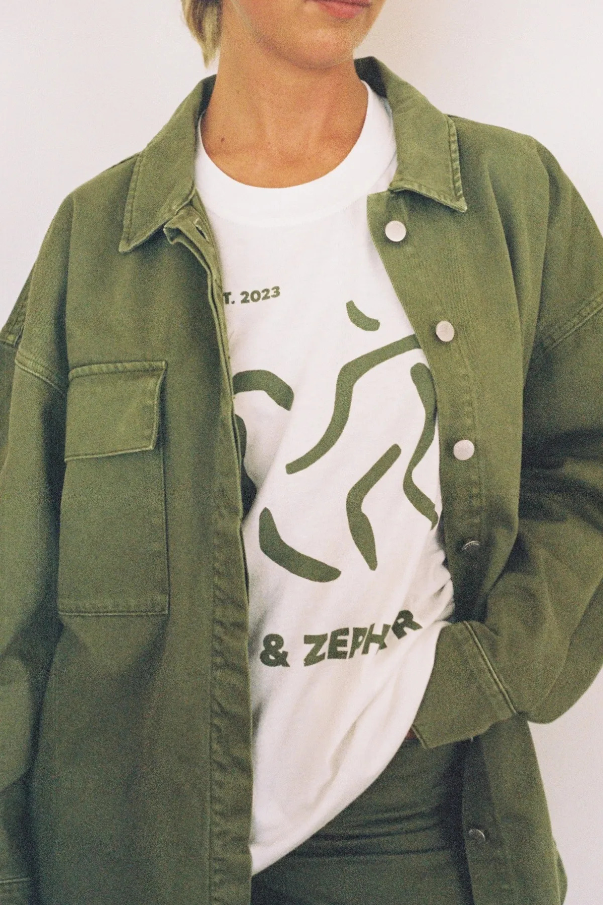 Zulu & Zephyr Sports Tee - Olive