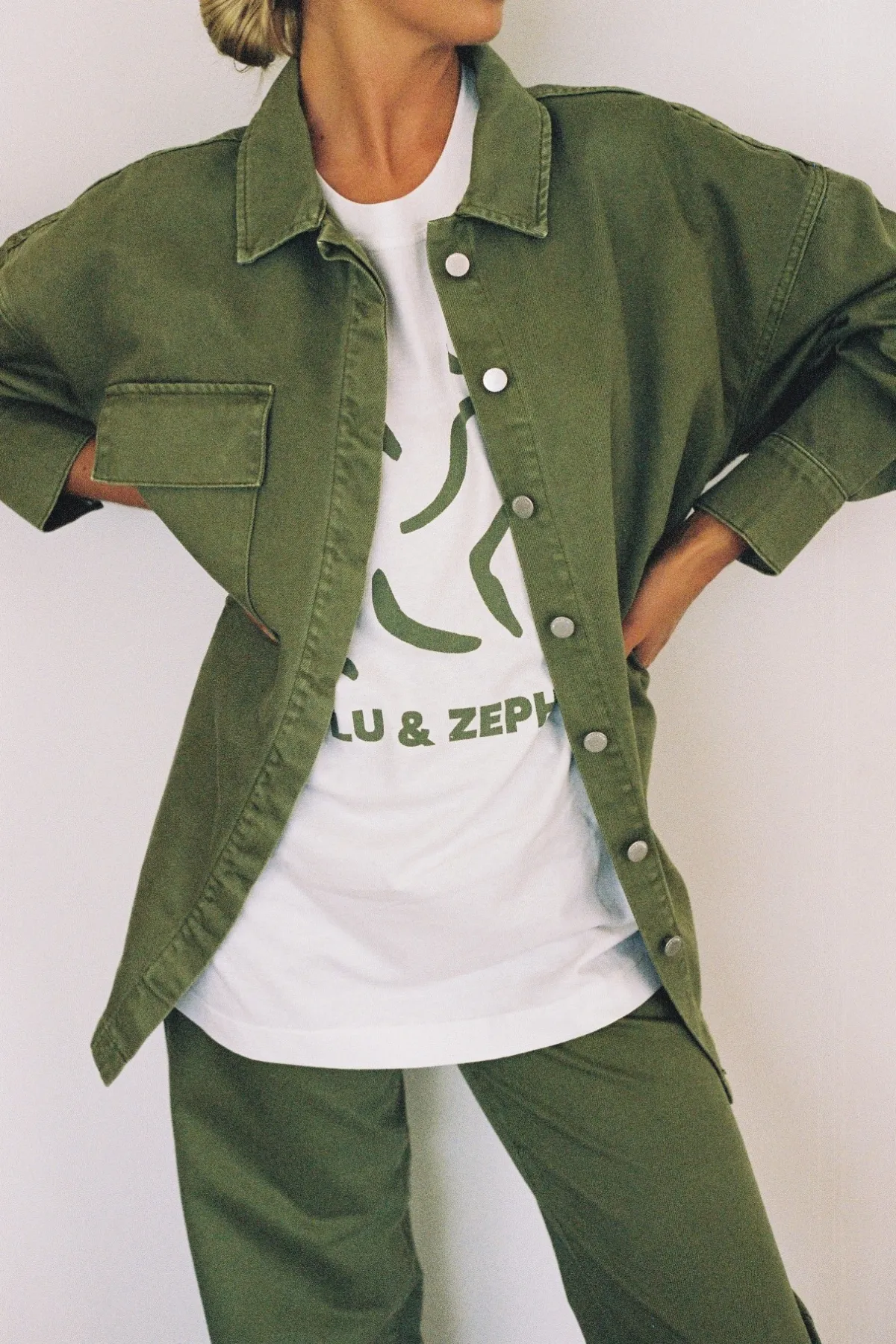 Zulu & Zephyr Sports Tee - Olive